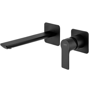 Смеситель для раковины Remer Energy EY15PLNO Черный матовый — фото 1, Смесители для раковины