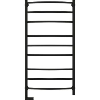 Электрический полотенцесушитель Сунержа Галант 2.0 1200x600 L 31-5200-1260 Черный матовый — фото 1, Электрические полотенцесушители