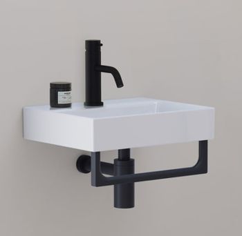 Раковина GSI Nubes 40 9684111 Белая — фото 3, Мини-раковины