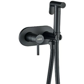 Гигиенический душ со смесителем Haiba HB5515-7 Черный матовый — фото 1, Гигиенические души