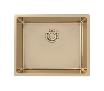 Мойка для кухни KOMBINO 50 MONARCH BRONZE SAT-90 542X442X195 F/S в компл. с выпуском без сифона, — фото 1, Кухонные мойки