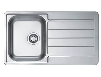 Мойка для кухни LINE MAX 20 SAT-90 860x500 в комплекте с сифоном 1130551 — фото 1, Кухонные мойки