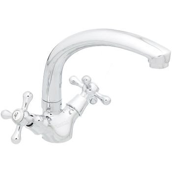 Смеситель для кухни Сантаком StOmega 4408 Хром — фото 1, Смесители для кухни