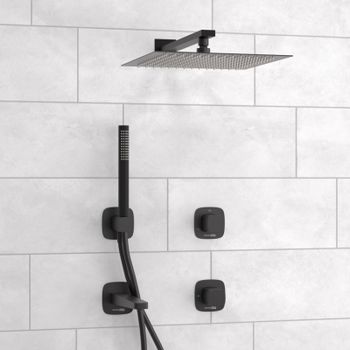 A9151.265.315.219.162.327.242.217 Встраиваемый комплект для ванны с верхней душевой насадкой, лейкой — фото 3, Встраиваемые душевые комплекты