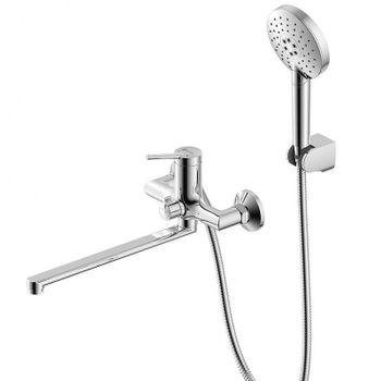 Смеситель для ванны Lemark Minima LM3851C универсальный Хром — фото 1, Смеситель для ванны