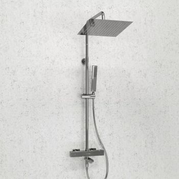 A199.118.103.010.CH Thermo Душевой комплект с термостатическим смесителем — фото 1, Душевые стойки