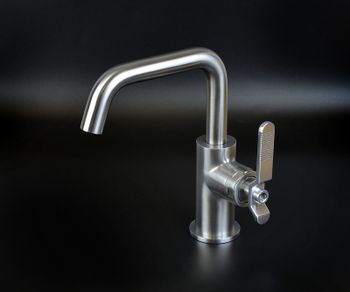 Смеситель для раковины Bronze de Luxe 1760'S 1178CC Хром матовый — фото 7, Смесители для раковины