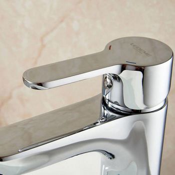 Смеситель для раковины Ledeme H03 1003L Хром — фото 8, Смесители для раковины