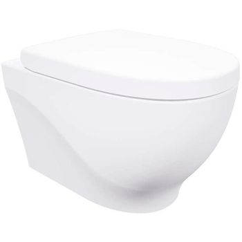 Унитаз Creavit Mare MA321-11CB00E-0000 подвесной Белый без сиденья — фото 1, Подвесные унитазы