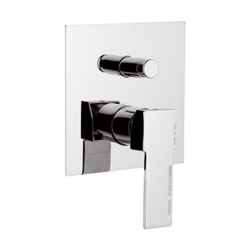 Смеситель для ванны Remer Qubica Q09 Хром — фото 1, Смеситель для ванны