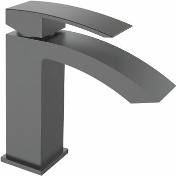 Смеситель для раковины Rose R15T R1501T Оружейная сталь — фото 1, Смесители для раковины