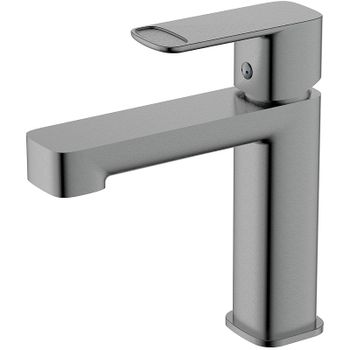 Смеситель для раковины AQUAme Parma AQM6610GM Оружейный металл — фото 1, Смесители для раковины