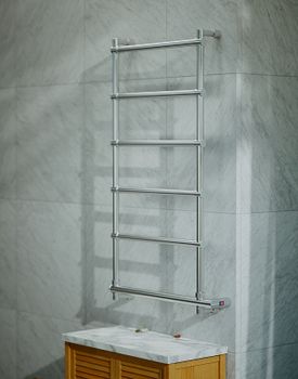 Электрический полотенцесушитель Margaroli Sole 542-6 BOX 5424706CRNB Хром — фото 2, Электрические полотенцесушители