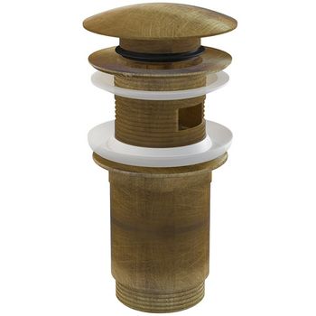 Донный клапан Alcaplast A392ANTIC Бронза-антик — фото 1, Донные клапаны