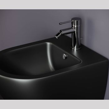 Биде Ceramicanova Metropol CN4003MB подвесное Черное — фото 11, Биде подвесные