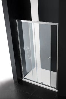 Душевая дверь CEZARES ANIMA-W-BF-1-130-P-Cr — фото 1, Душевые двери в нишу