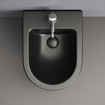 Биде Ceramicanova Metropol CN4003MB подвесное Черное — фото 19, Биде подвесные