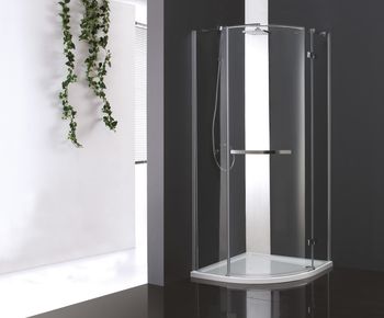 Душевой уголок CEZARES BERGAMO-W-RH-1-120/100-ARCO-C-Cr-R-IV — фото 1, Душевые уголки