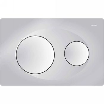 Клавиша смыва Azario AZ-8200-0011 Хром глянцевый — фото 1, Кнопки смыва