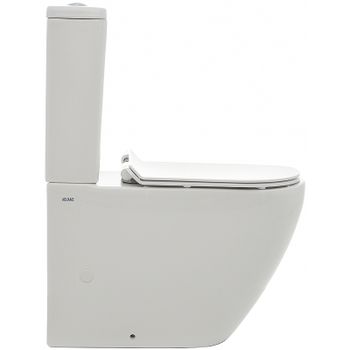 Унитаз компакт AQUAme AQM1002 без бачка с сиденьем Микролифт — фото 3, Напольные унитазы