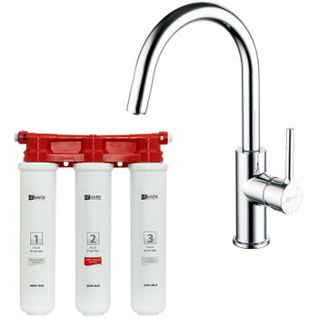 Смеситель для кухни Lemark Comfort LM3073C085 Хром — фото 1, Смесители для кухни