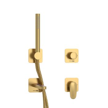 A3651.282.284.285.194.286 Встраиваемый комплект для ванны с лейкой и изливом — фото 6, Смеситель для ванны