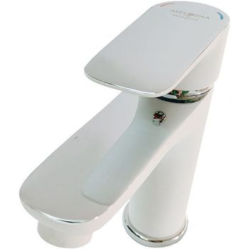 Смеситель для раковины Melodia della vita Rumba MDV35320wt Белый Хром — фото 6, Смесители для раковины