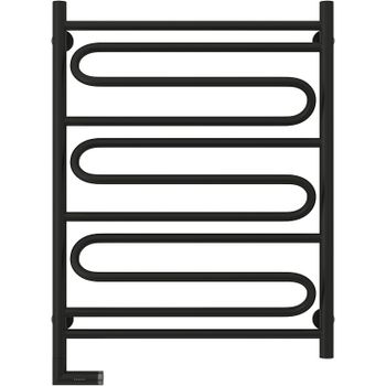Электрический полотенцесушитель Сунержа Элегия 2.0 800x600 L 31-5218-8060 Черный матовый — фото 1, Электрические полотенцесушители