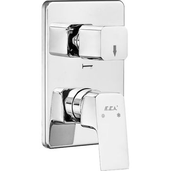Смеситель для душа E.C.A. Tiera 102167305EX-K Хром — фото 1, Смеситель для душа