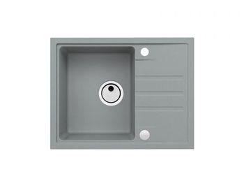 Мойка для кухни INTERMEZZO 30 GRANITAL BEIGE- G55 620X 80X200 1X в компл.с сифоном 1117292, — фото 1, Кухонные мойки