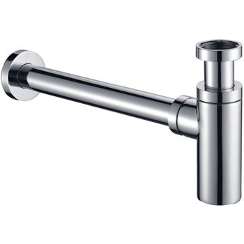 Сифон для раковины AQUAme AQM7010CR Хром — фото 1, Сифоны для раковины