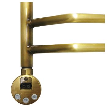 Электрический полотенцесушитель Domoterm Лаура П5 500x500 АБР EL Античная бронза — фото 3, Электрические полотенцесушители