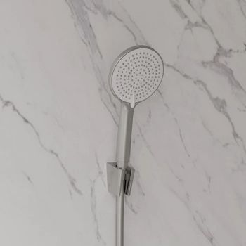 Держатель ручного душа Iddis Optima Home 080BC00i53 Хром матовый — фото 3, Держатели для душа