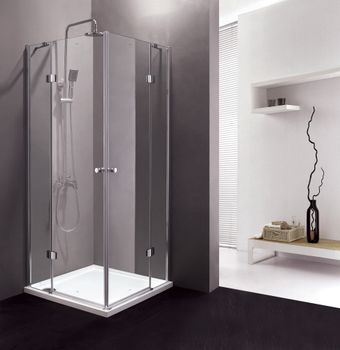 Душевой уголок CEZARES VERONA-W-A-2-90-C-Cr — фото 1, Квадратные душевые уголки