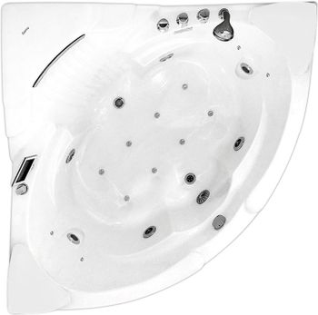 Акриловая ванна Gemy G9082 K 152х152 с гидромассажем — фото 3, Акриловые ванны