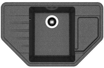 Dr.Gans Мойка "Рио", черный CMc — фото 1, Кухонные мойки