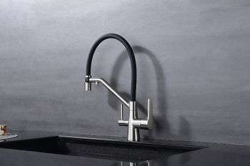 Смеситель для кухни Raglo R80.62.05 Сатин Черный — фото 5, Смесители для кухни