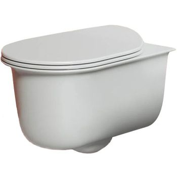 Унитаз Artceram Chic CHV001 05 00 подвесной Белый матовый без сиденья — фото 1, Подвесные унитазы