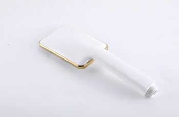 Смеситель для ванны Lemark Mista LM6414WG Золото Белый — фото 2, Смеситель для ванны