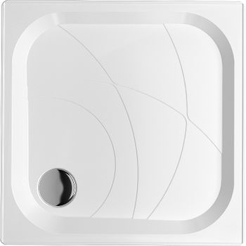 Акриловый поддон для душа 1MarKa Freya New 80x80 01пфн80п Белый — фото 1, Акриловые душевые поддоны