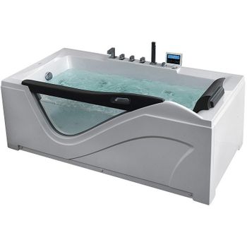 Акриловая ванна Gemy 181х92 G9055 K L с гидромассажем — фото 1, Акриловые ванны