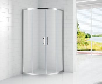 Душевой уголок CEZARES ECO-O-R-2-90-P-Cr — фото 1, Душевые уголки