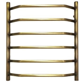 Водяной полотенцесушитель Domoterm Лаура П6 500*600 АБР Античная бронза — фото 1, Водяные полотенцесушители