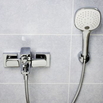 Salm 2701 Смеситель для ванны с коротким изливом — фото 5, Смеситель для ванны