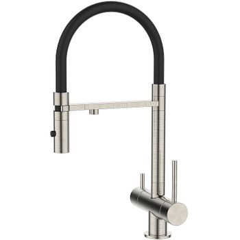 Смеситель для кухни Iddis Ace ACEBNFFi05 Сатин — фото 1, Смесители для кухни