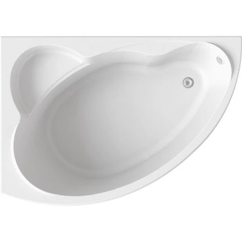 Акриловая ванна Bas Лагуна 170x110 L В 00019 без гидромассажа — фото 1, Акриловые ванны