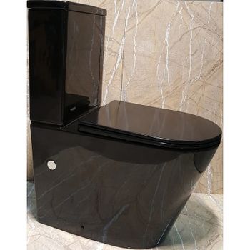 Унитаз компакт CeramaLux NS-2178-18 с бачком и сиденьем Микролифт — фото 1, Напольные унитазы