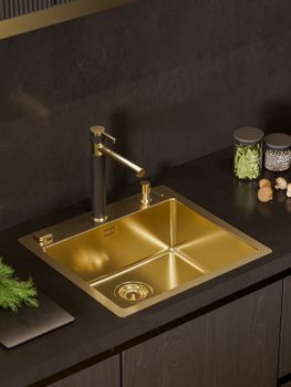 Смеситель для кухни ALVEUS ZINA MONARCH GOLD — фото 2, Смесители для кухни