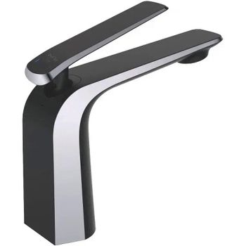 Смеситель для раковины Rose R13H R1301H Черный матовый — фото 1, Смесители для раковины