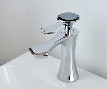 Смеситель для раковины Bronze de Luxe Yasmina 800/B03 Хром — фото 3, Смесители для раковины